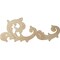 Ekena Millwork 26 3/4"W x 10 3/4"H x 1 5/8"P Sussex Flourish Onlay, Left ONL26X10X01SU-L - alternate 4